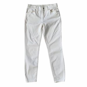 Madewell High Rise Ivory White  Skinny Jeans​ women’s size 28